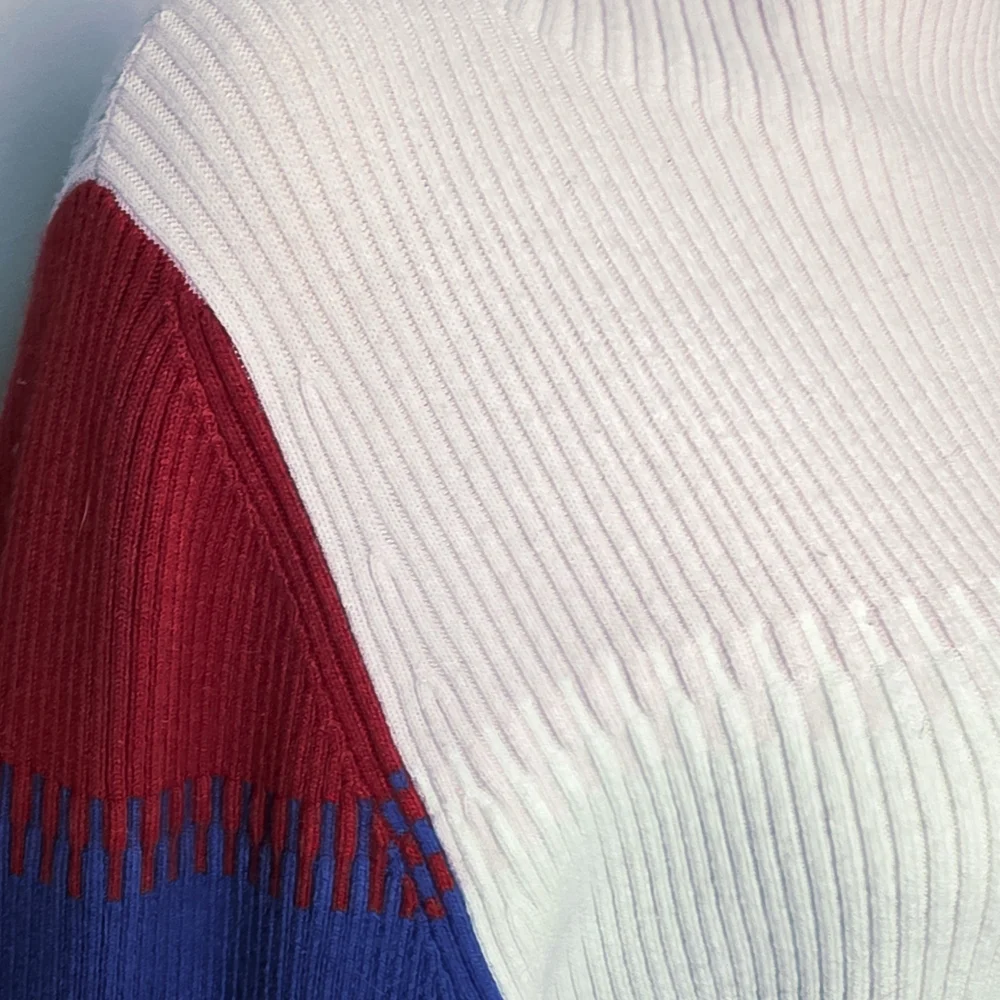 French Connection Multicolor Ribbed Sweater - Picture 3 of 8